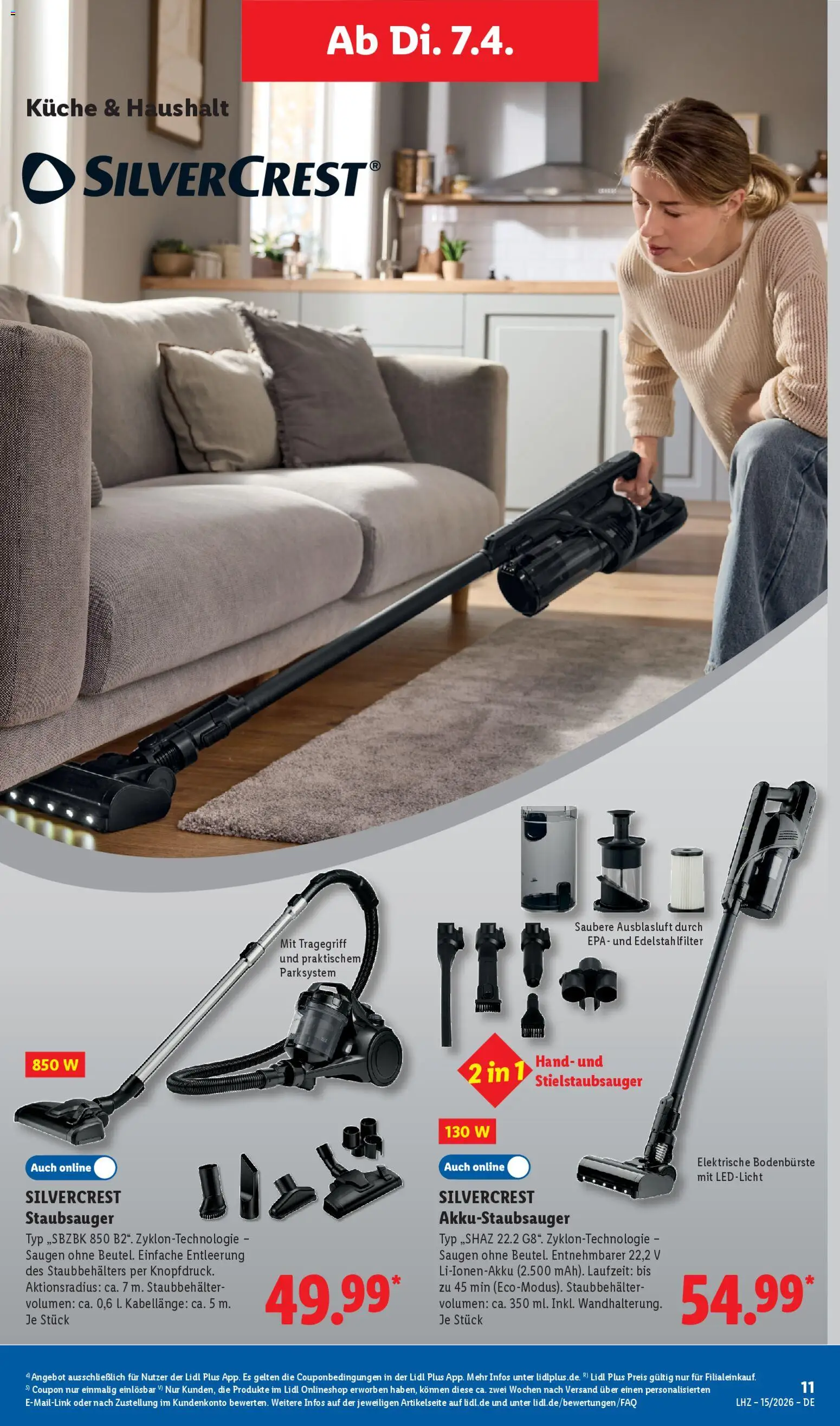 Lidl Německo leták - Exklusive Vorschau od 07.04.2026 | Strana: 7