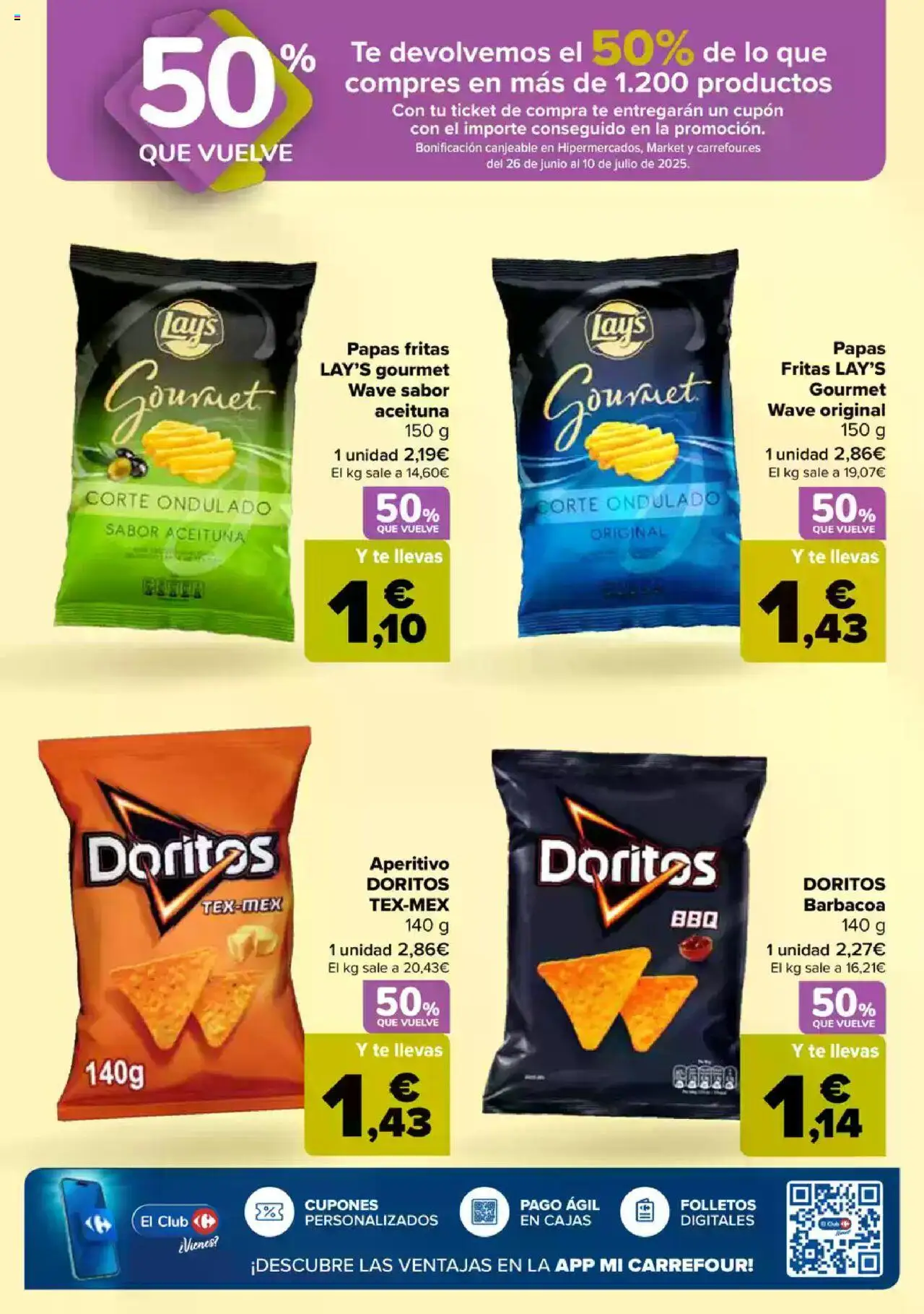 Carrefour folleto │ válido desde el 09.06.2025 | Página: 31 | Productos: Papas fritas, Té, Barbacoa