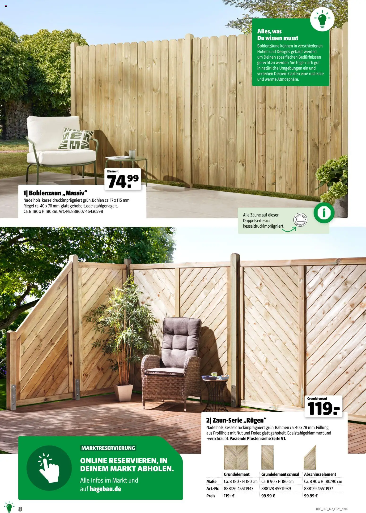 Hagebau Gartengestaltungsortiment – gültig ab 02.03.2026 | Seite: 8