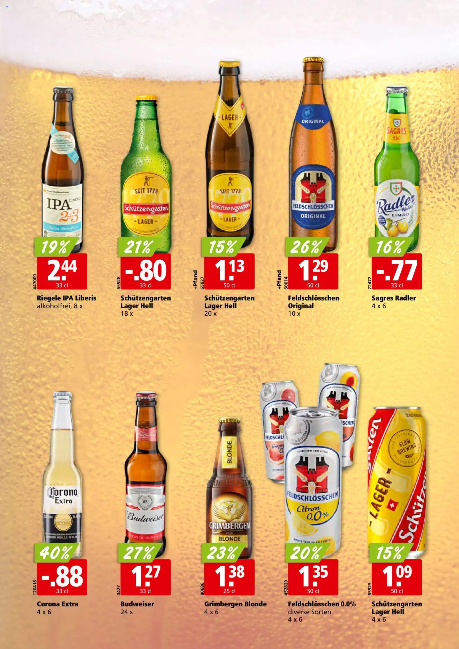 Aligro Aktionen Schlieren, Gossau SG, Frauenfeld, Rapperswil-Jona, Sargans, Bern, Brüttisellen, Pratteln, Emmen, Spreitenbach – gültig ab 26.01.2026 | Seite: 28