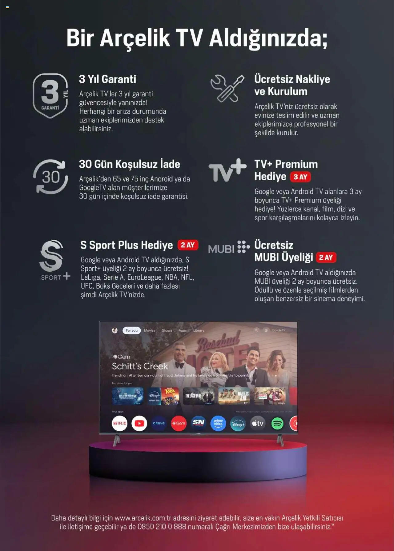 Arçelik Katalog - 16.09.2025 tarihinden itibaren geçerlidir | Sayfa: 70 | Ürünler: TV, Video