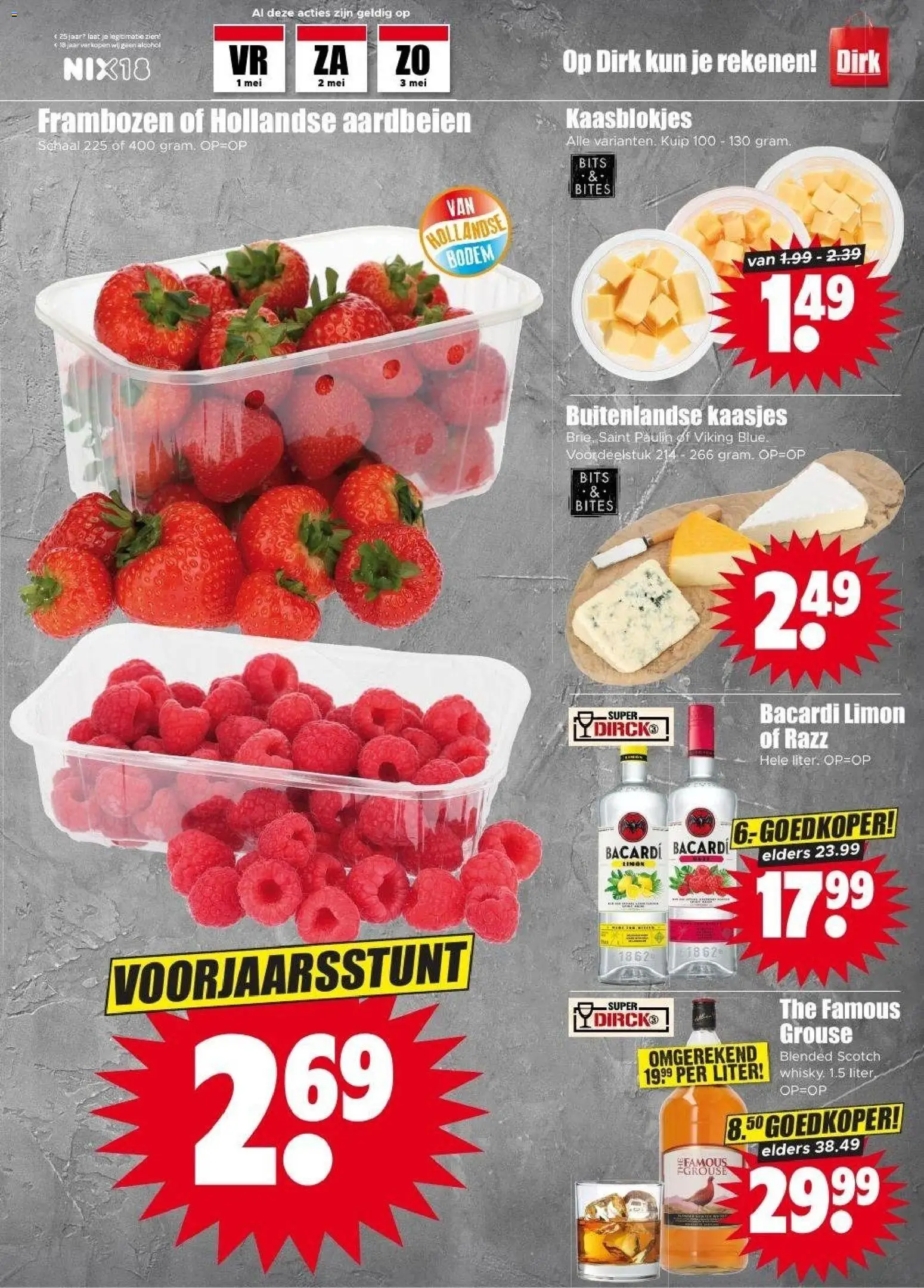 {H1} | Pagina: 35 | Producten: Aardbeien, Alcohol, Frambozen, Schaal