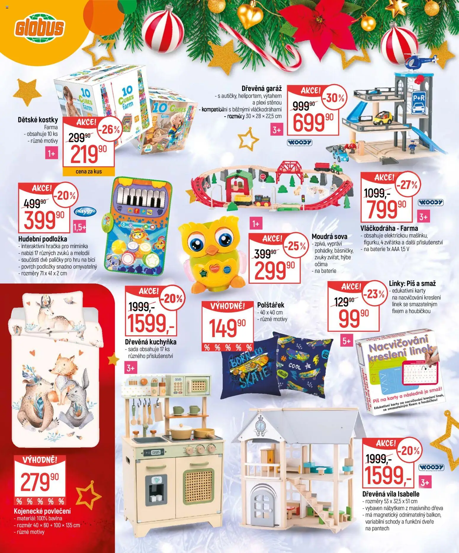 Globus leták - Šťastné a veselé od 12.11.2025 | Strana: 18