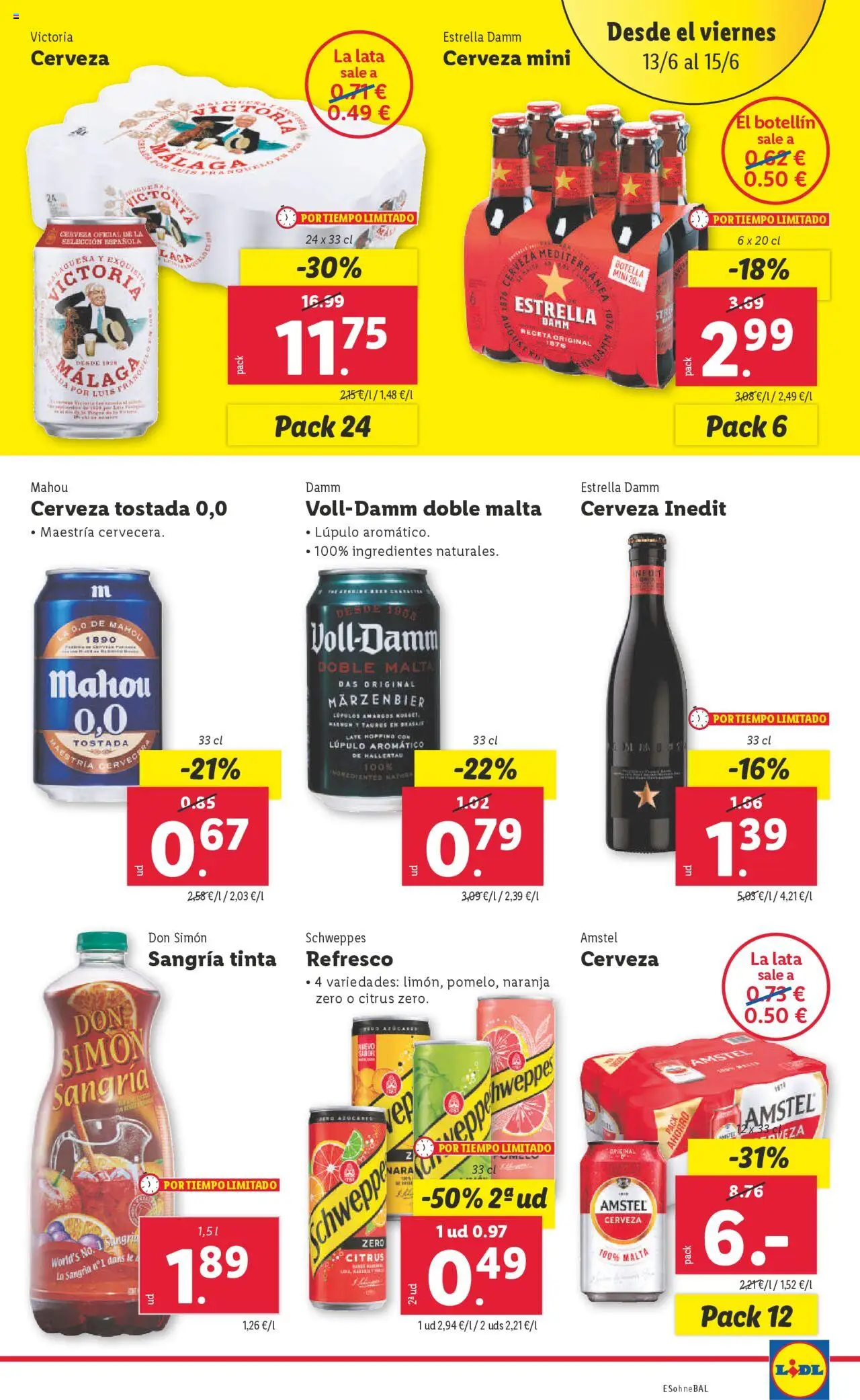 Lidl catálogo MAD │ válido desde el 09.06.2025 | Página: 31 | Productos: Κρεμάστρα, Cerveza