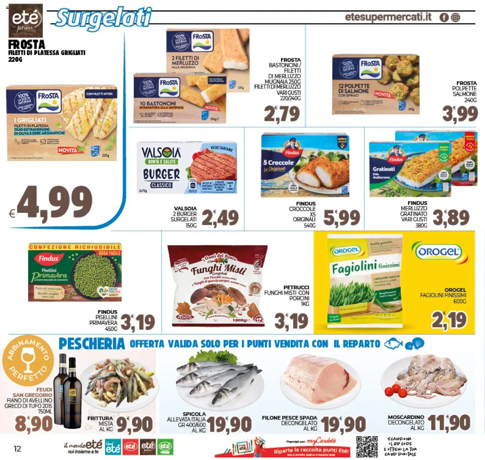 Volantino Eté del 16.01.2026 | Pagina: 12 | Prodotti: Tè, Funghi, Spigola, Polpette