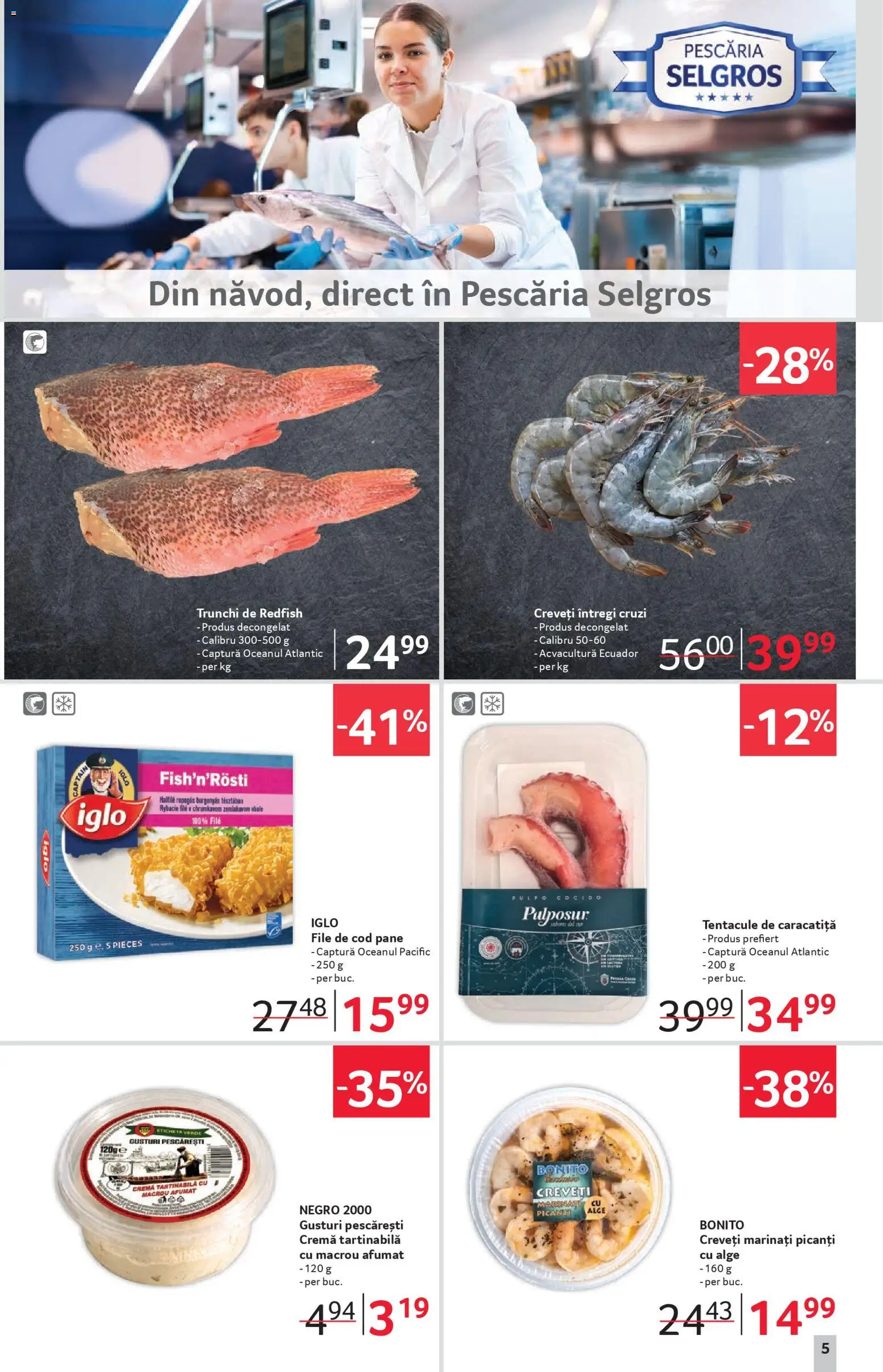 Noul catalog Selgros – valabil de la 31.10.2025 | Pagină: 5 | Produse: Cremă, Cremă tartinabilă