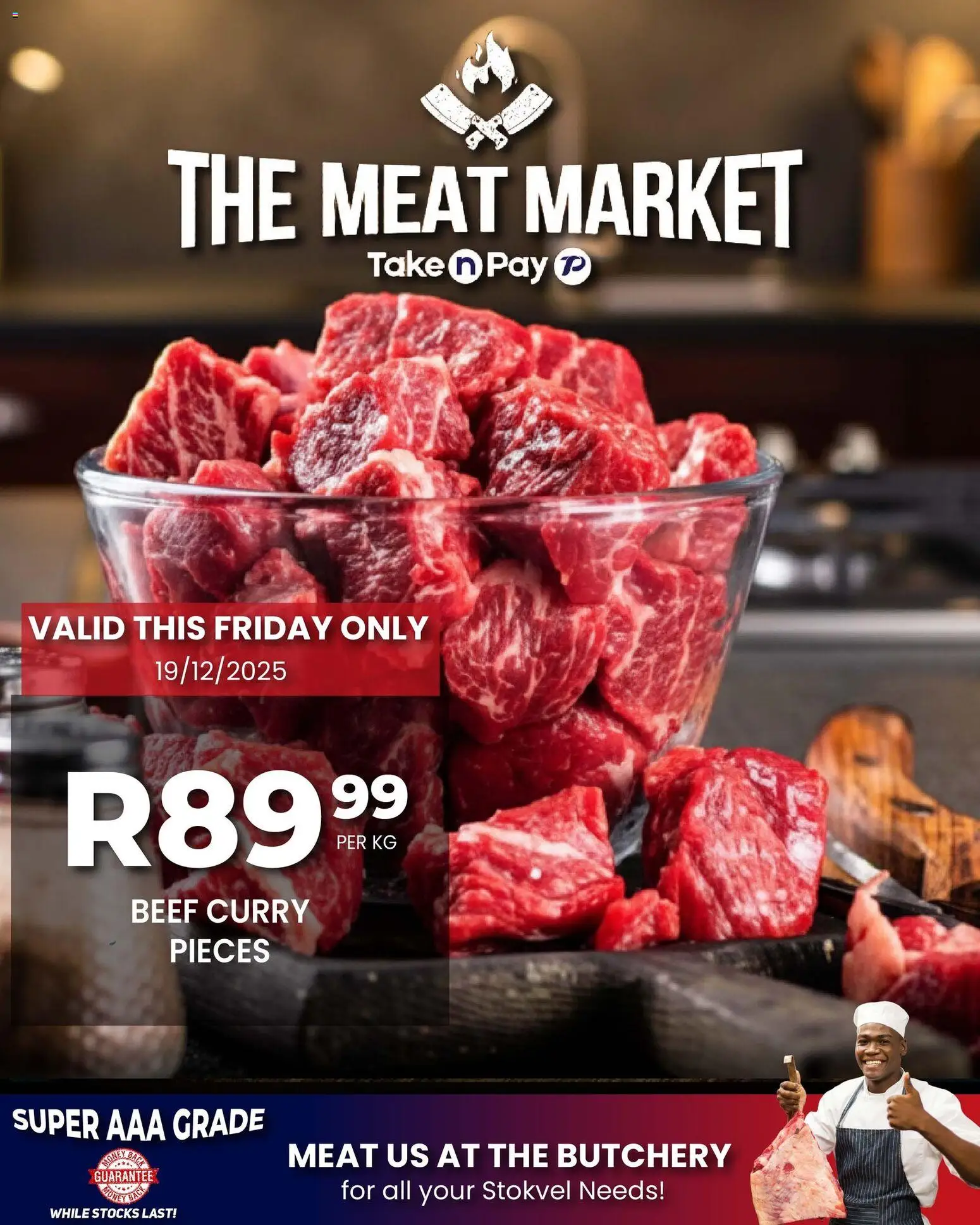 New Take n Pay catalogue – valid from 19.12.2025 | Page: 3 | Products: Beef