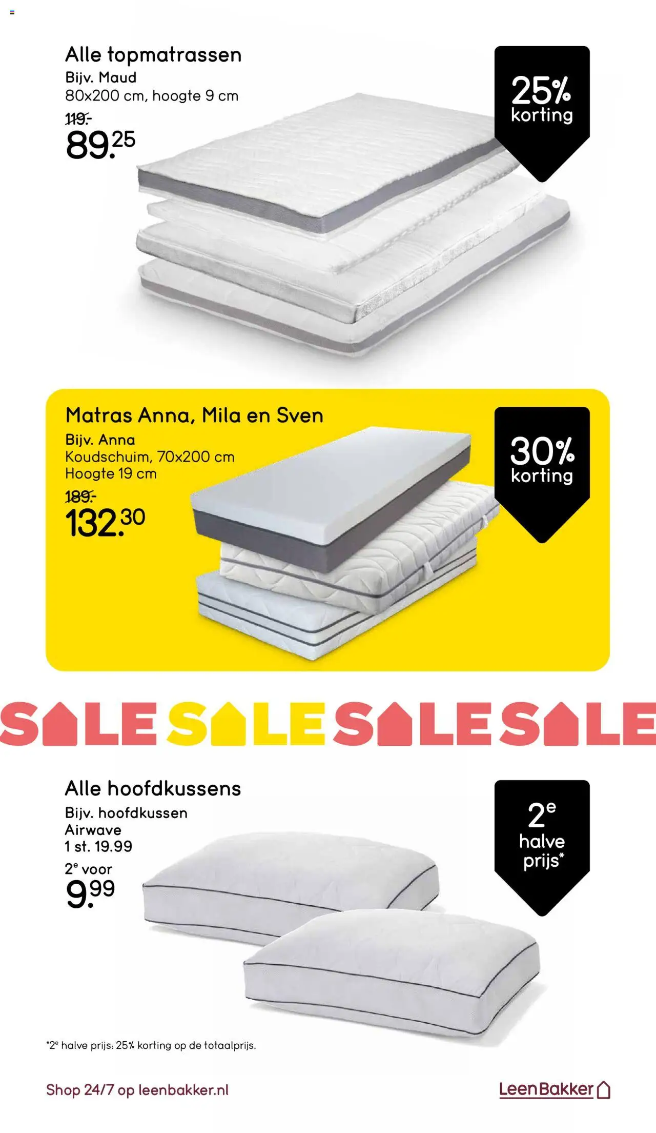  | Pagina: 21 | Producten: Matras