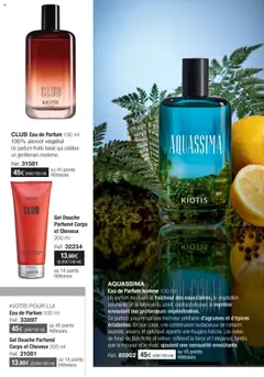  | Page: 71 | Produits: Gel douche, Douche, Combinaison, Eau de parfum