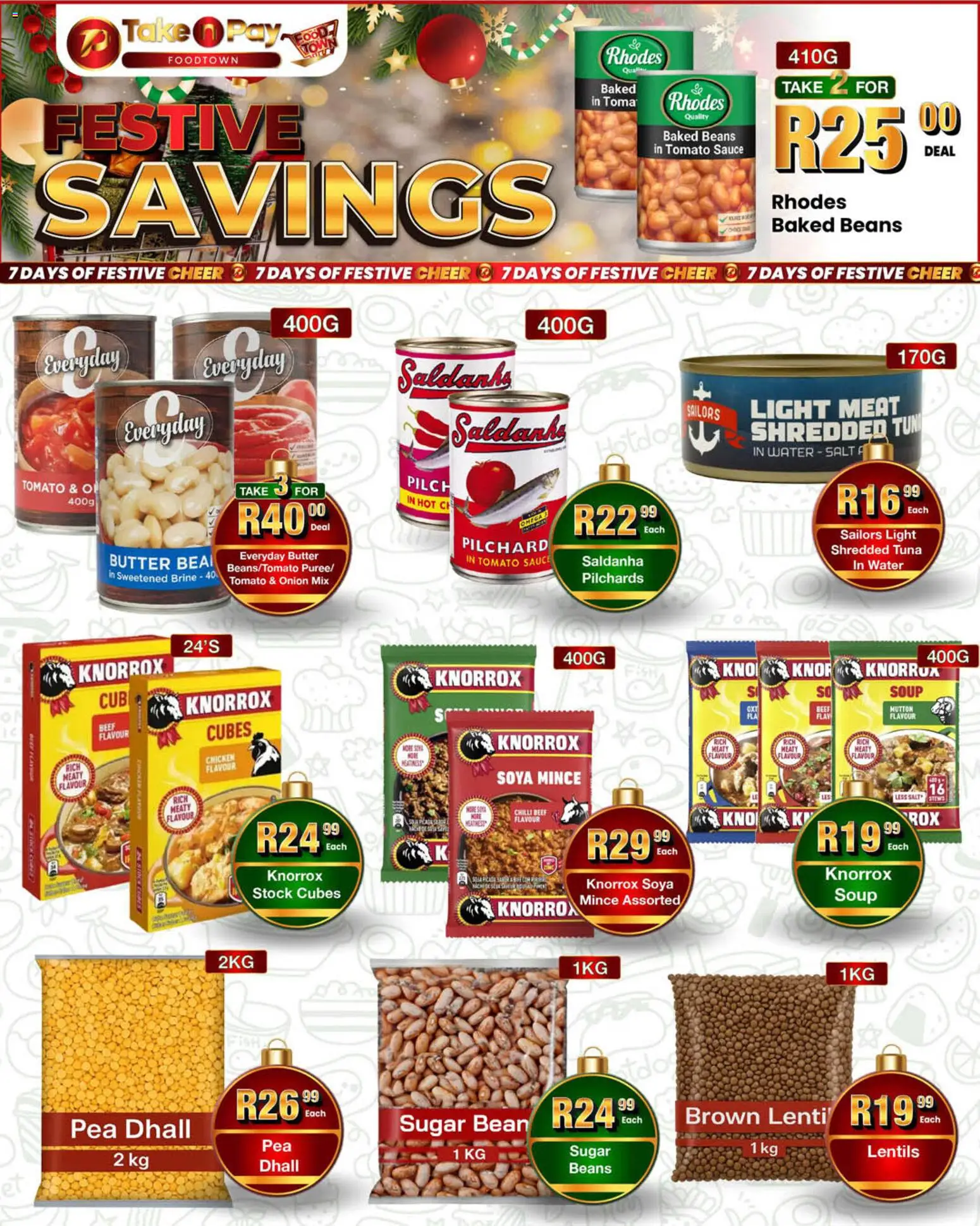 New Take n Pay catalogue – valid from 18.12.2025 | Page: 2 | Products: Tuna, Butter, Light, Sugar