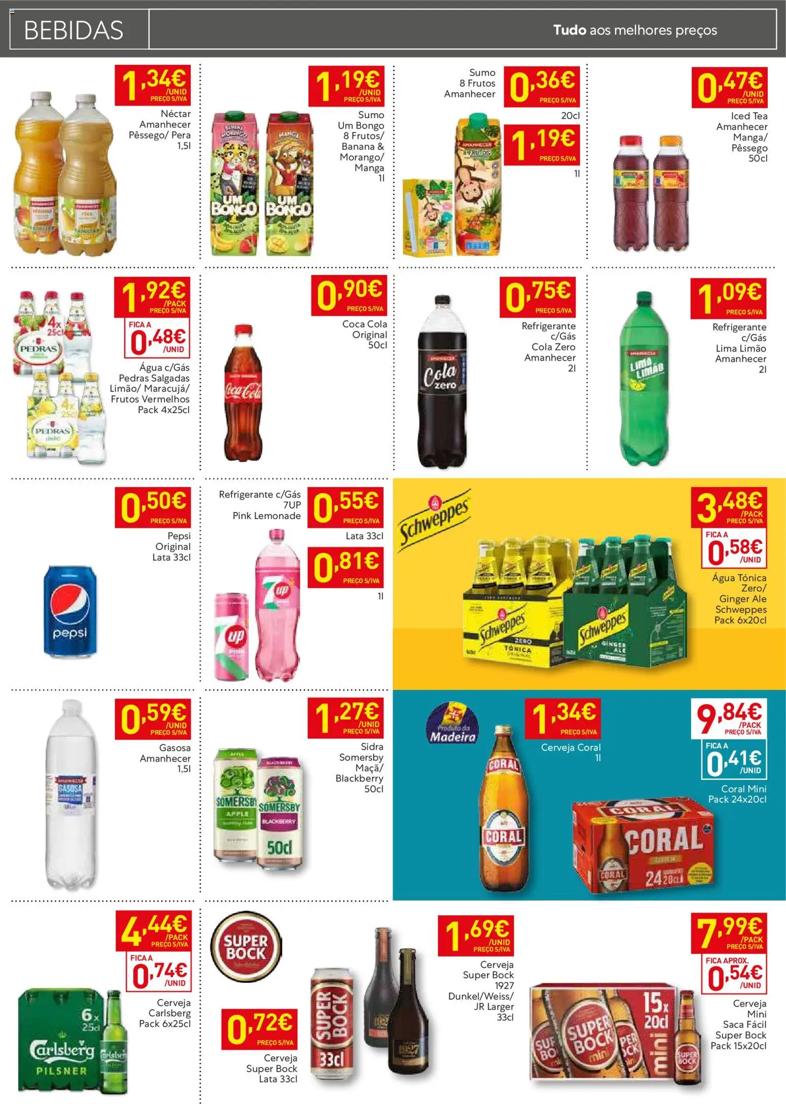 Recheio folheto Madeira │ válido de 20.01.2026 | Página: 12 | Produtos: Banana, Super bock, Cerveja, Somersby