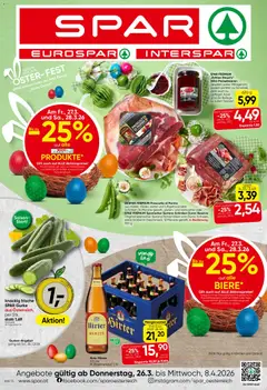 Spar Flugblatt - Kärnten ab 26.03.2026 gültig