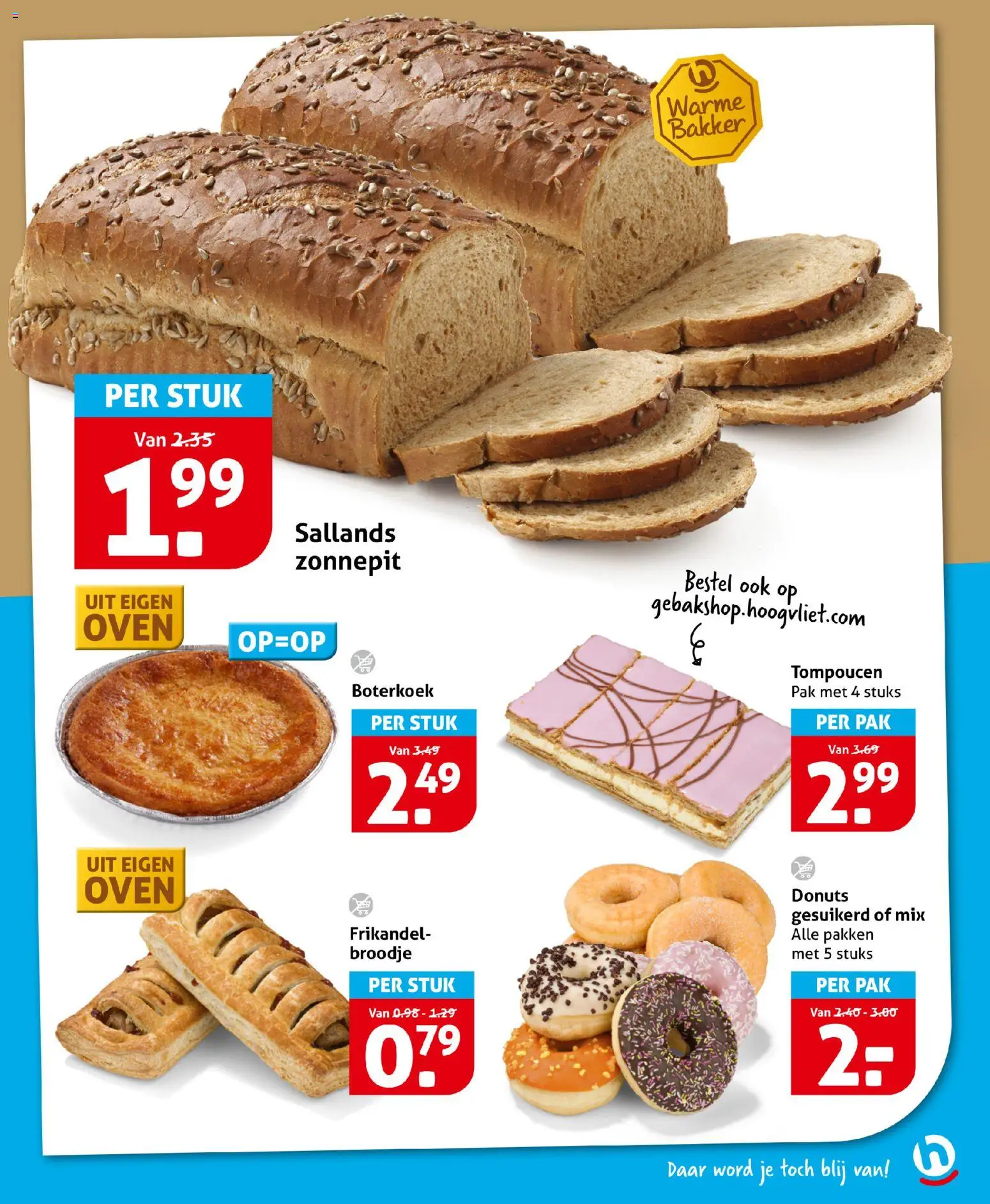 {H1} | Pagina: 23 | Producten: Donuts, Oven, Broodje