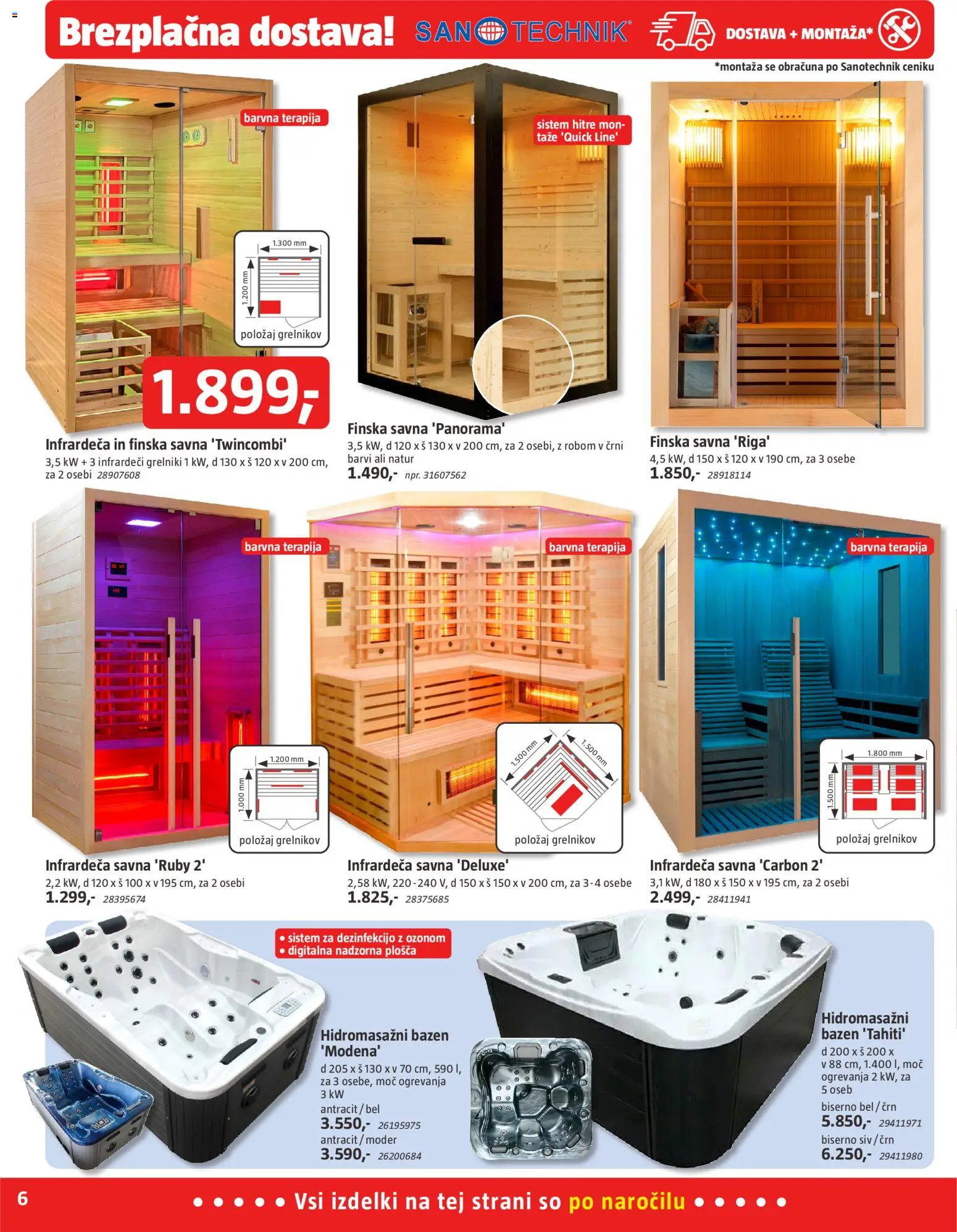 Novi Bauhaus katalog ponudbe – veljaven od 05.03.2026 | Stran: 6 | Izdelki: Bazen