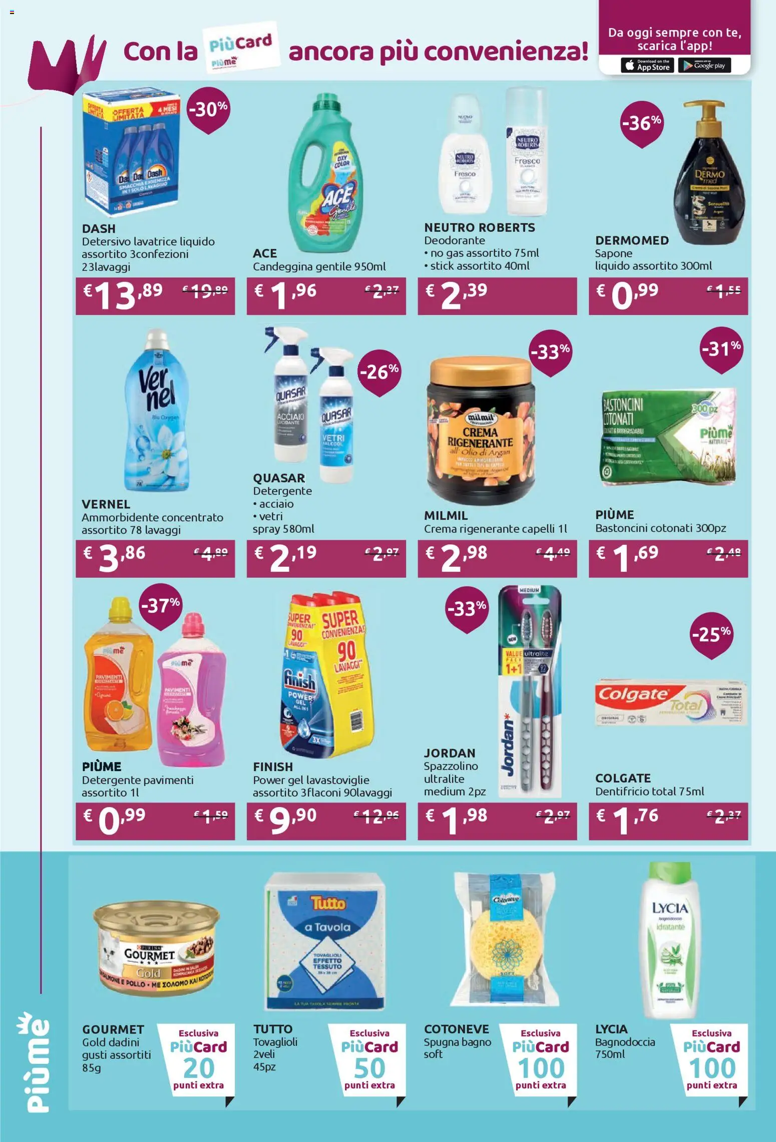 Volantino IperSoap del 20.04.2026 | Pagina: 10 | Prodotti: Ammorbidente, Detergente, Candeggina, Lavastoviglie