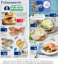 Match Supermarché - Prévisualisation de Match Supermarché catalogue valide à partir de 07.10.2025 | Page: 6 | Produits: Pêche, Crevettes, Fromage, Saumon