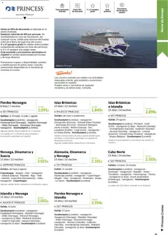 Vista previa Viajes El Corte Inglés Semana del Crucero válido desde el 07.01.2026 | Página: 44 | Productos: Navegación