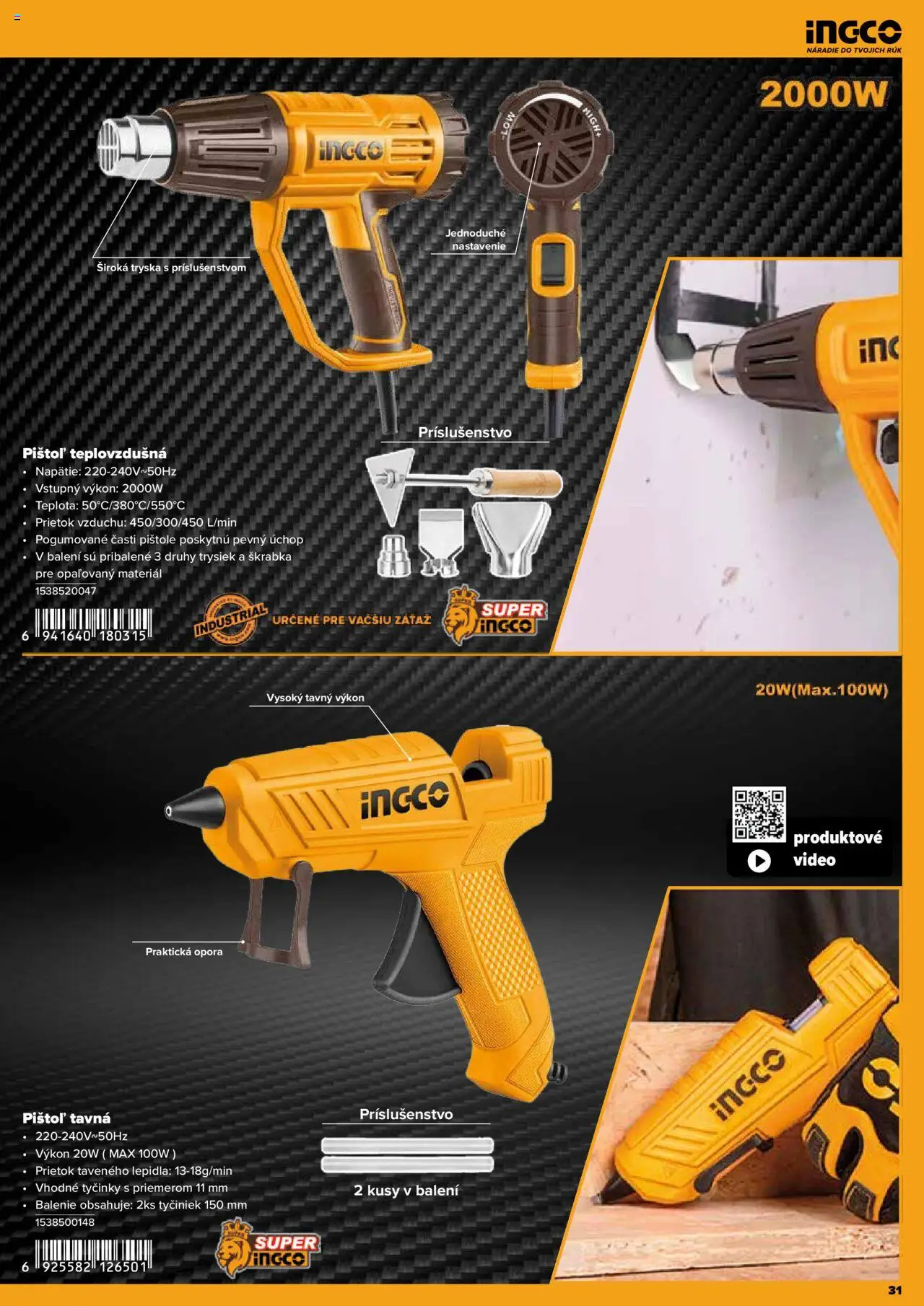 Nové Kinekus akcie – leták je platný od 28.04.2025 | Strana: 31 | Produkty: Náradie, Video