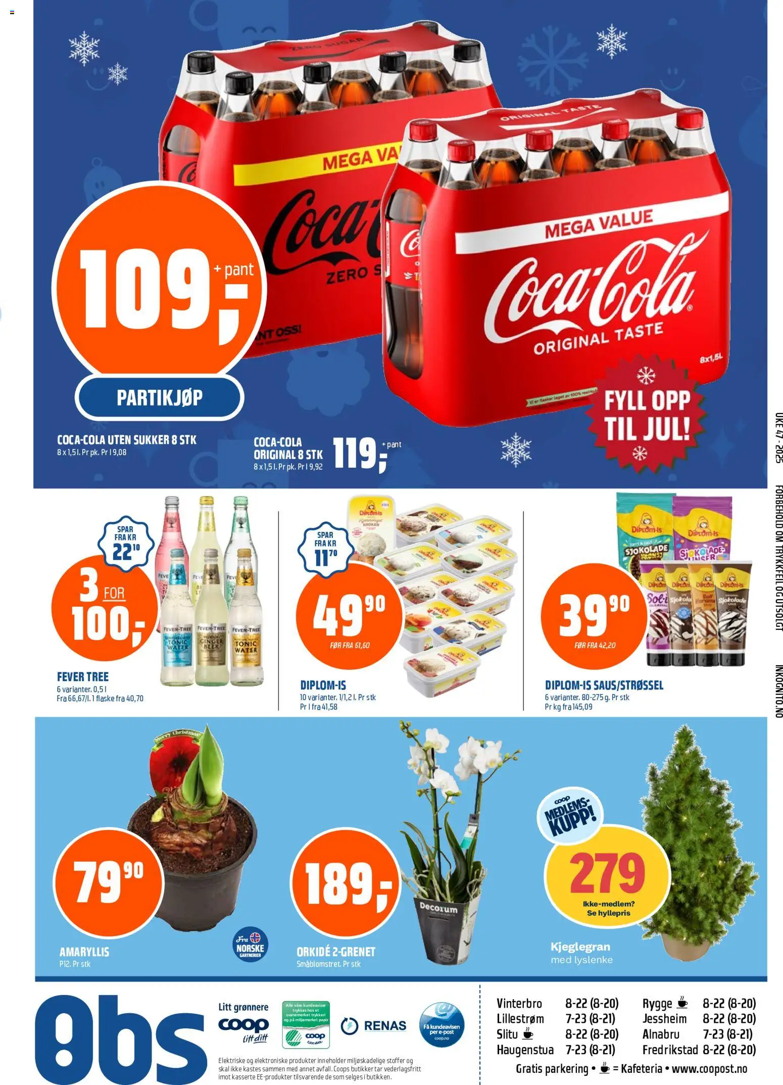 {H1} | Side: 23 | Produkter: Sjokolade, Namaz, Sukker, Суміш дитяча