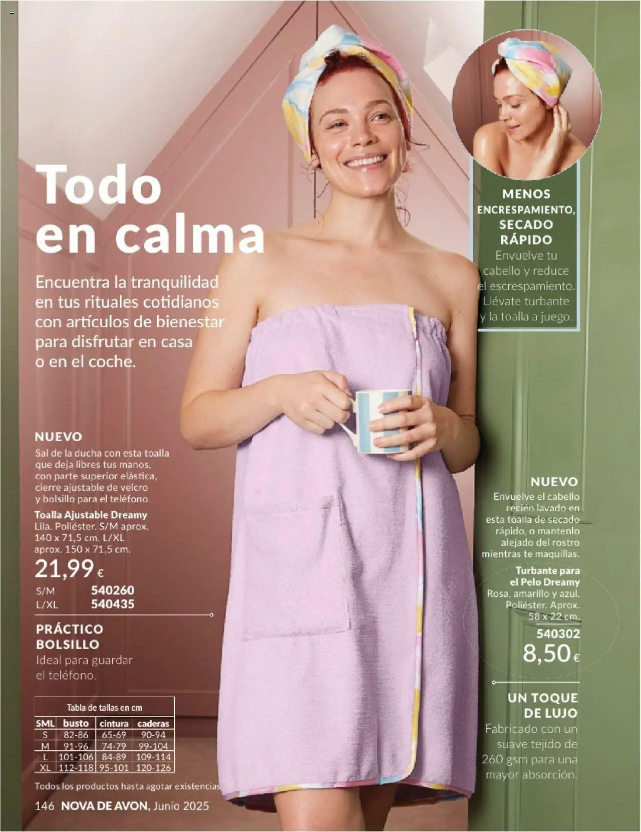 Catálogo AVON campaña 6 │ válido desde el 01.06.2025 | Página: 146 | Productos: Té, Ducha