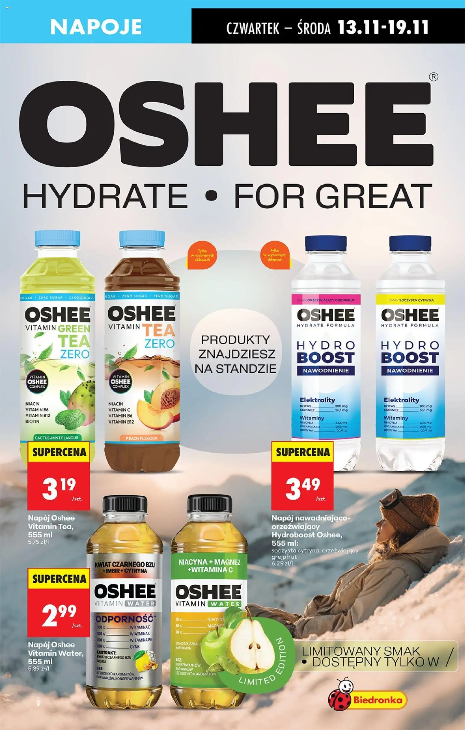 Biedronka gazetka - Oferta w tym tygodniu od 13.11.2025 | Strona: 69 | Produkty: Imbir, Kardamon, Napoje, Grejpfrut