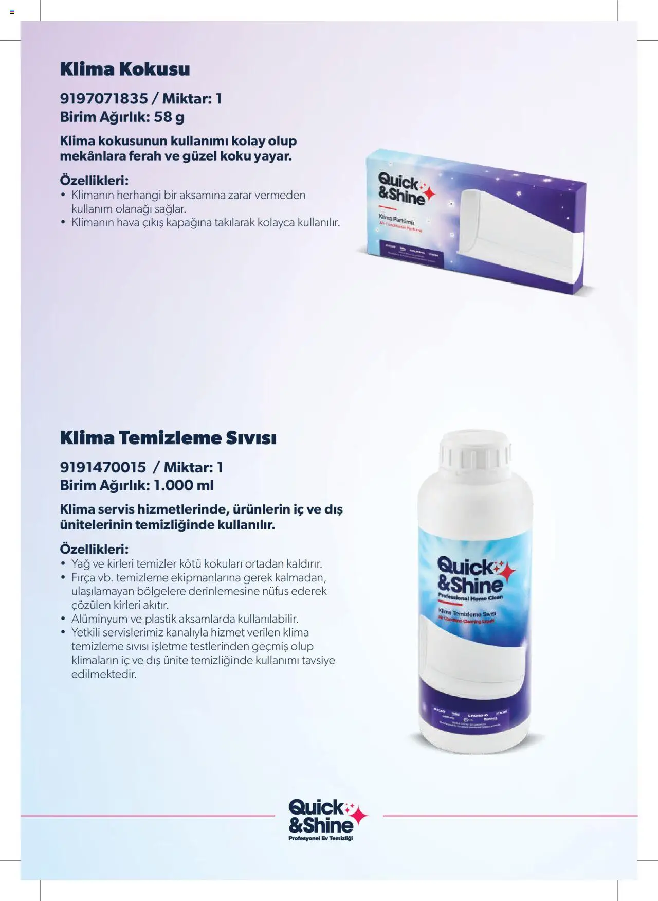 Arçelik - Quick and Shine Temizlik ve Bakım Ürünleri - 07.03.2024 tarihinden itibaren geçerlidir | Sayfa: 8 | Ürünler: Fırça, Koku, Yağ, Ağırlık