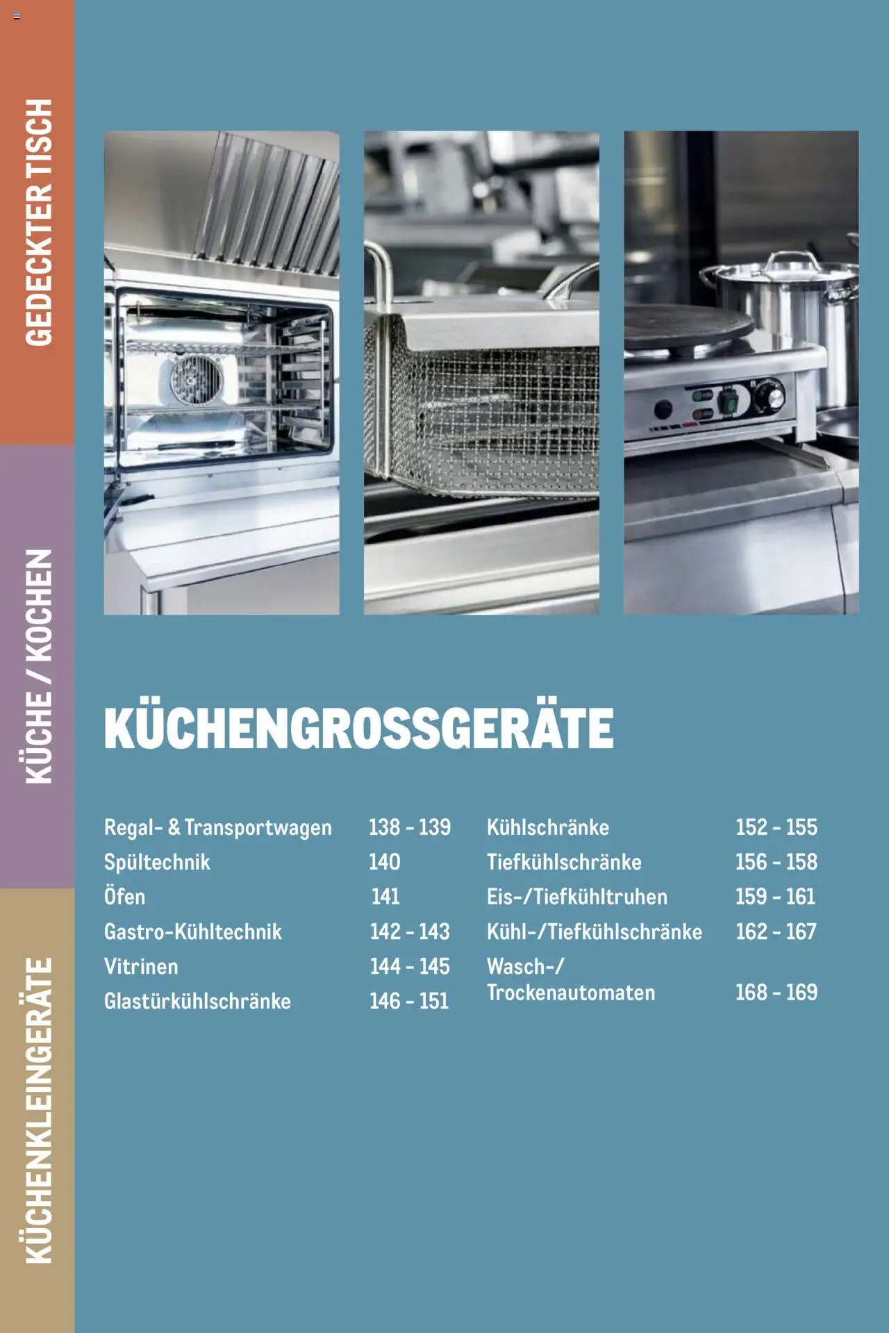 Metro Non Food Sortiment – gültig ab 01.10.2025 | Seite: 136 | Produkte: Ofen, Regal, Tisch, Küche