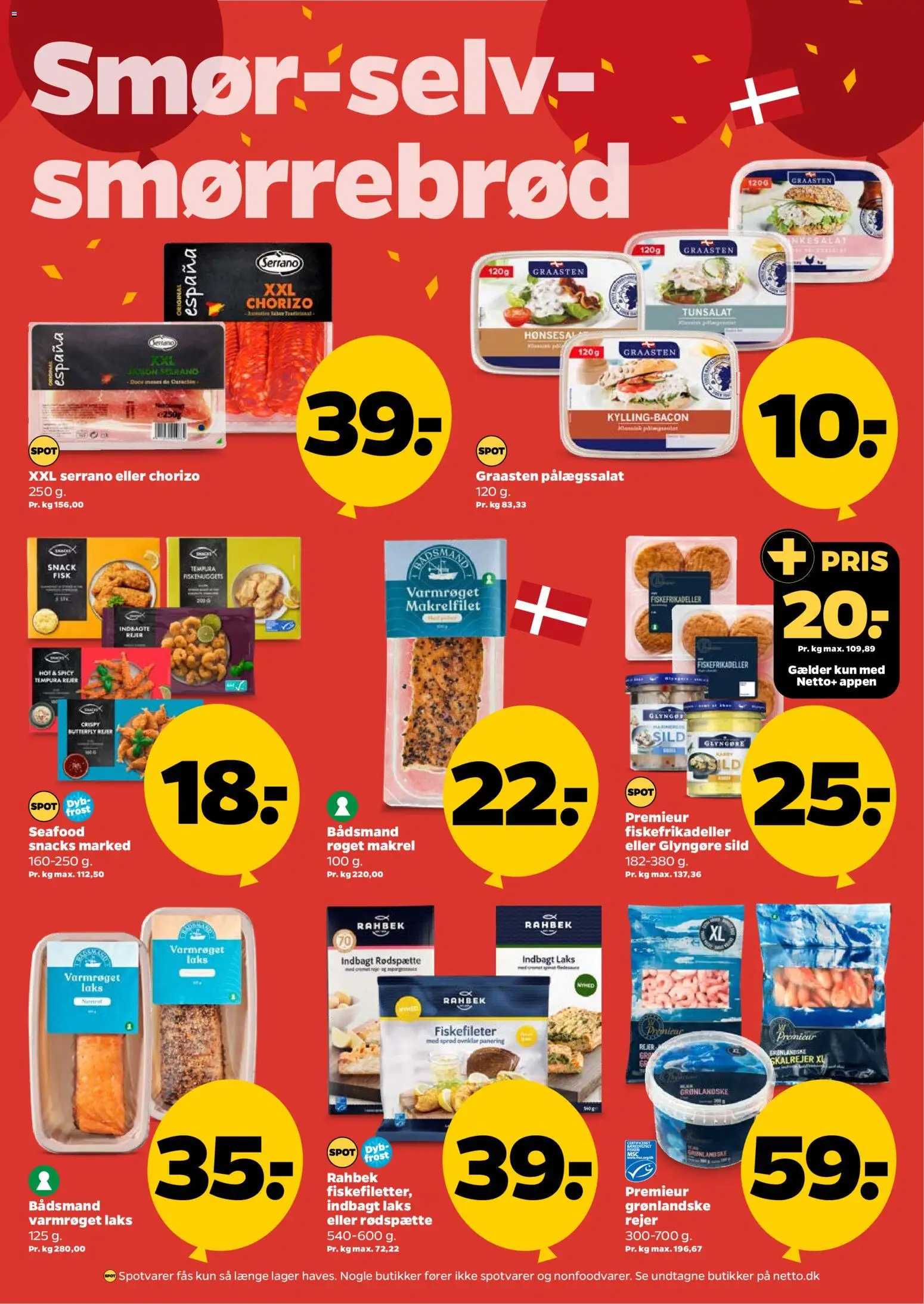 Netto tilbudsavis – gyldig fra 27.02.2026 | Side: 16 | Produkter: Fisk, Tun, Fiskefrikadeller, Sild