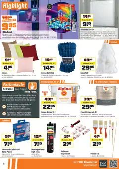 OBI Aktionen ab 02.02.2026 gültig | Seite: 8 | Produkte: Kissen, Decke