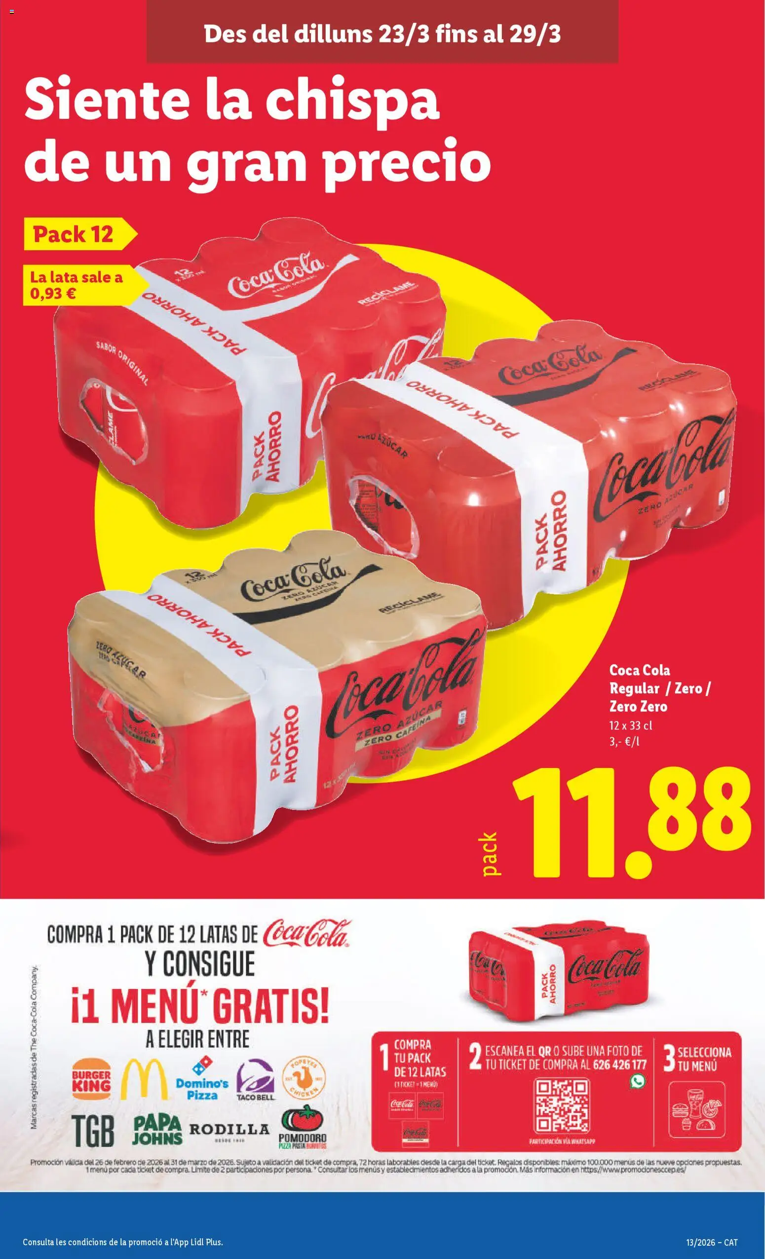 Lidl folleto │ válido desde el 23.03.2026 | Página: 19 | Productos: Pizza, Pasta