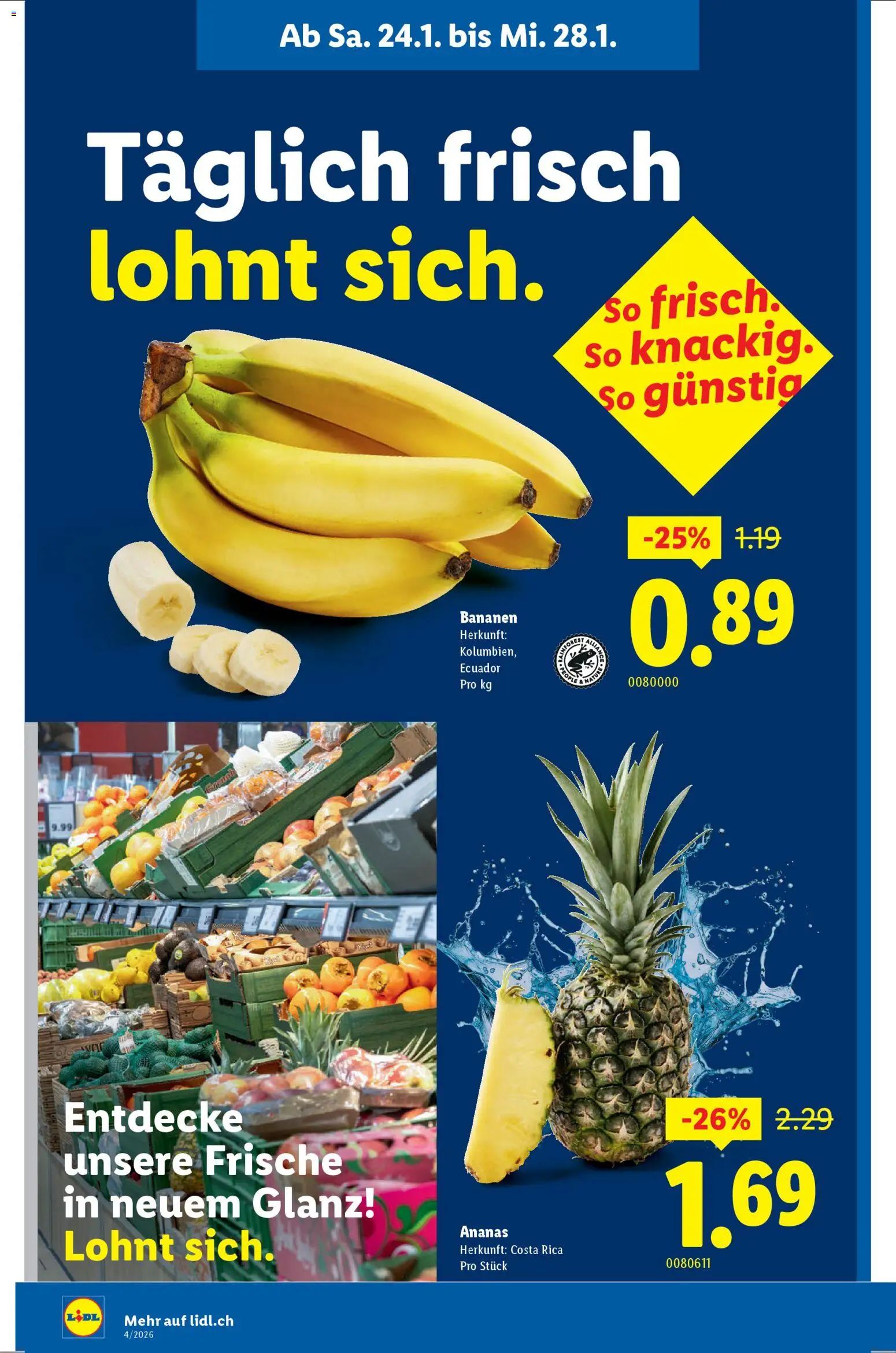 Lidl Aktionen Wiedereröffnung Spiez – gültig ab 24.01.2026 | Seite: 2