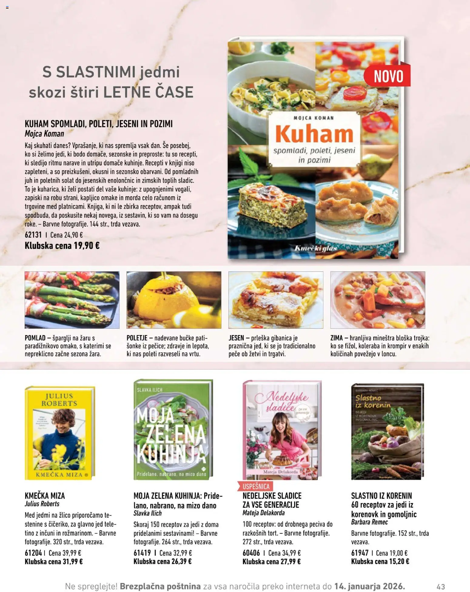 Novi Mladinska Knjiga katalog ponudbe – veljaven od 01.01.2026 | Stran: 43 | Izdelki: Miza, Kuhinja, Krompir, Zelena