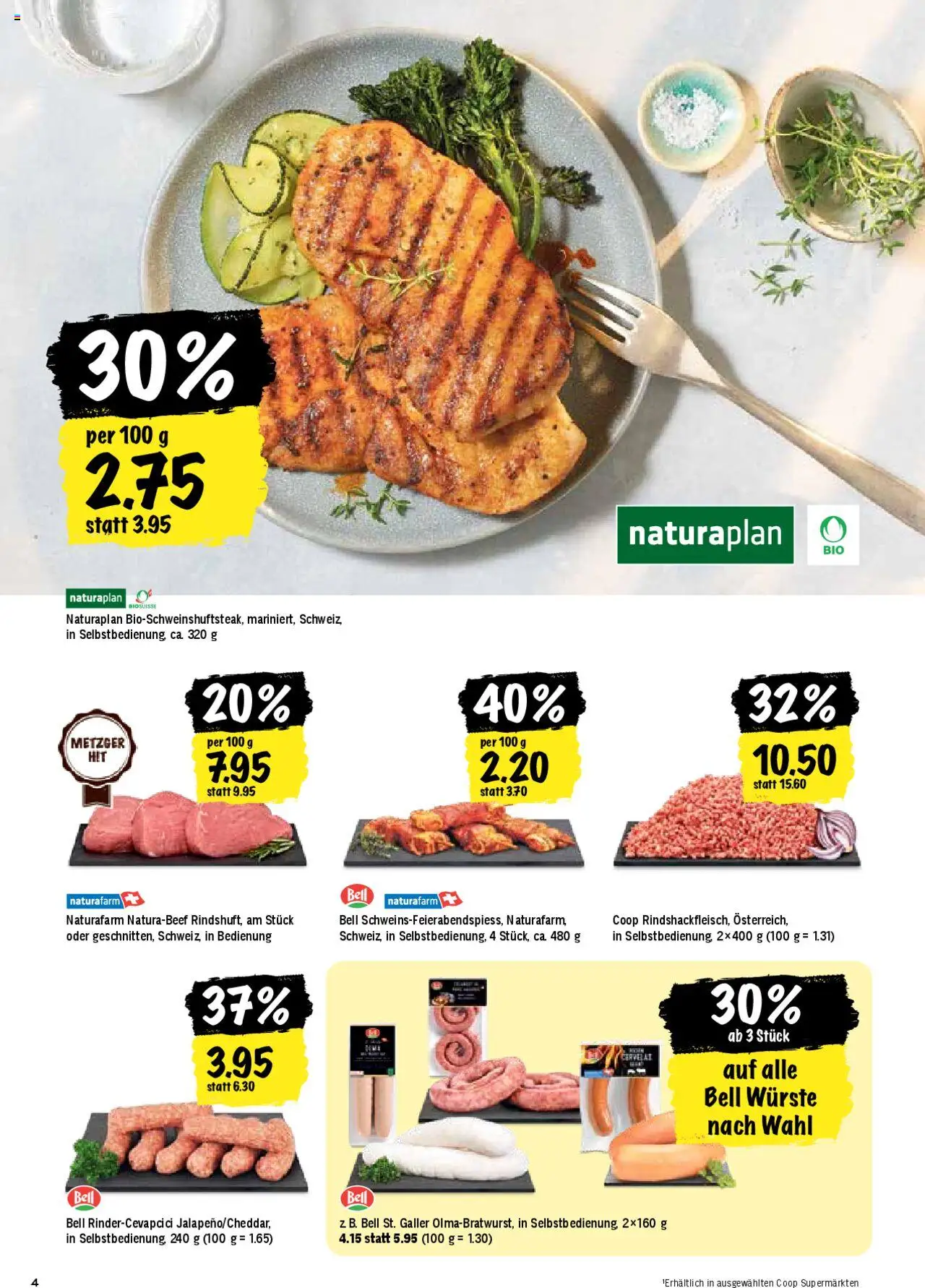 Coop Aktionen ab 12.06.2025 | Seite: 4 | Produkte: Cevapcici