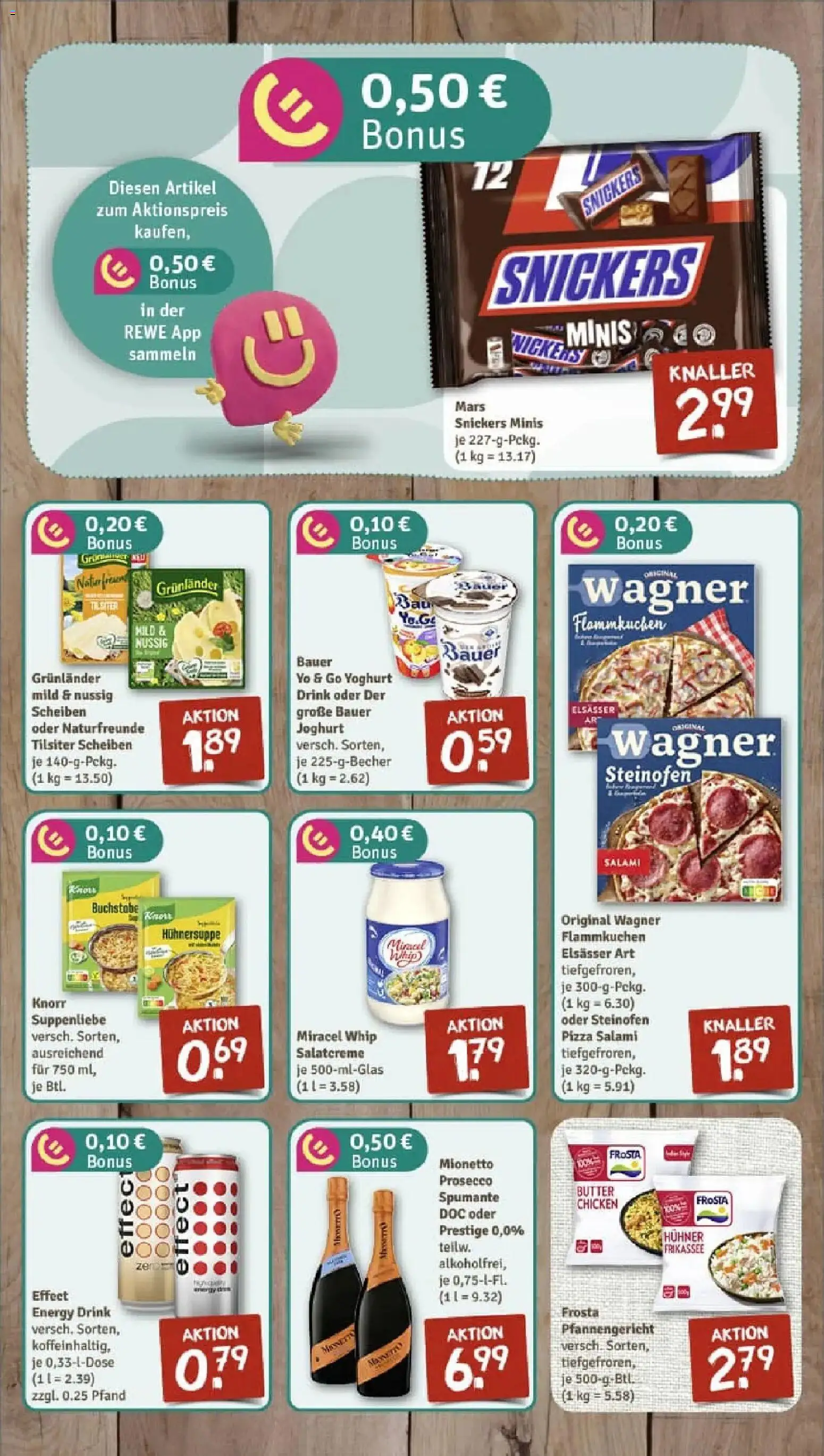 Rewe prospekt Wildpoldsried	 – gültig ab 26.01.2026 | Seite: 6 | Produkte: Bauer joghurt, Knorr, Miracel whip, Grunlander