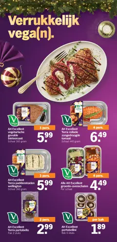 AH Excellent Terra rollade zongedroogde tomaat, Schaal 440 gram - Voorbeeld van een folder van Albert Heijn, geldig van 27.12.2025 | Pagina: 47 | Producten: Tomaat, Schaal