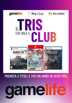 Anteprima del volantino Volantino Gamelife	 valido a partire dal 16.02.2026