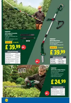  | Page: 20 | Products: Battery, Hedge trimmer