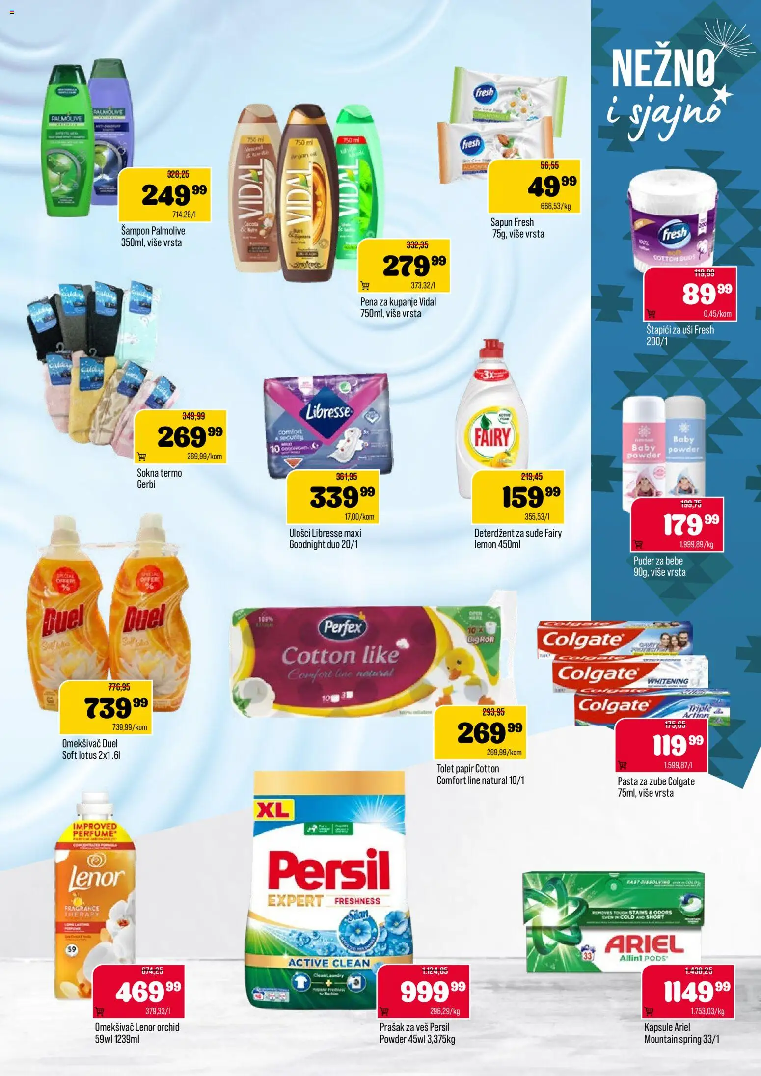 Podunavlje katalog - važi od 28.01.2026 | Strana: 11 | Proizvode: Deterdžent, Colgate, Palmolive, Sapun