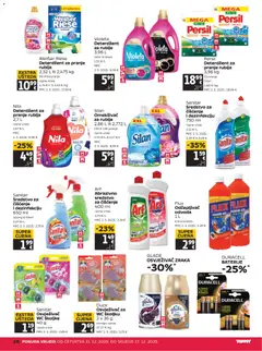 Katalog Tommy - Pregled kataloga iz trgovine Tommy, vrijedi od 11.12.2025 | Stranica: 28 | Proizvodi: Deterdžent, Mango, Persil, Weisser Riese
