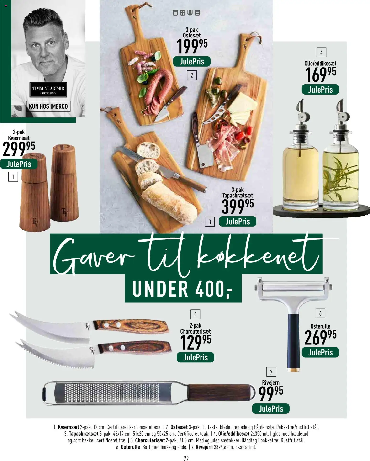 Imerco tilbudsavis – gyldig fra 12.12.2025 | Side: 22 | Produkter: Rivejern