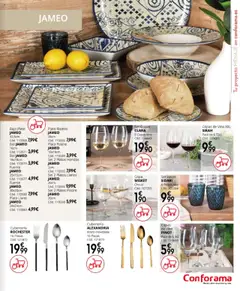 Vista previa Conforama - Folleto válido desde el 27.03.2025 | Página: 117 | Productos: Vino, Vasos, Cubertería