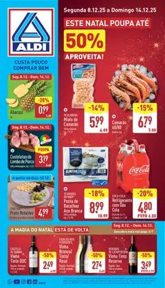 Pré-visualização Aldi folheto válido de 08.12.2025