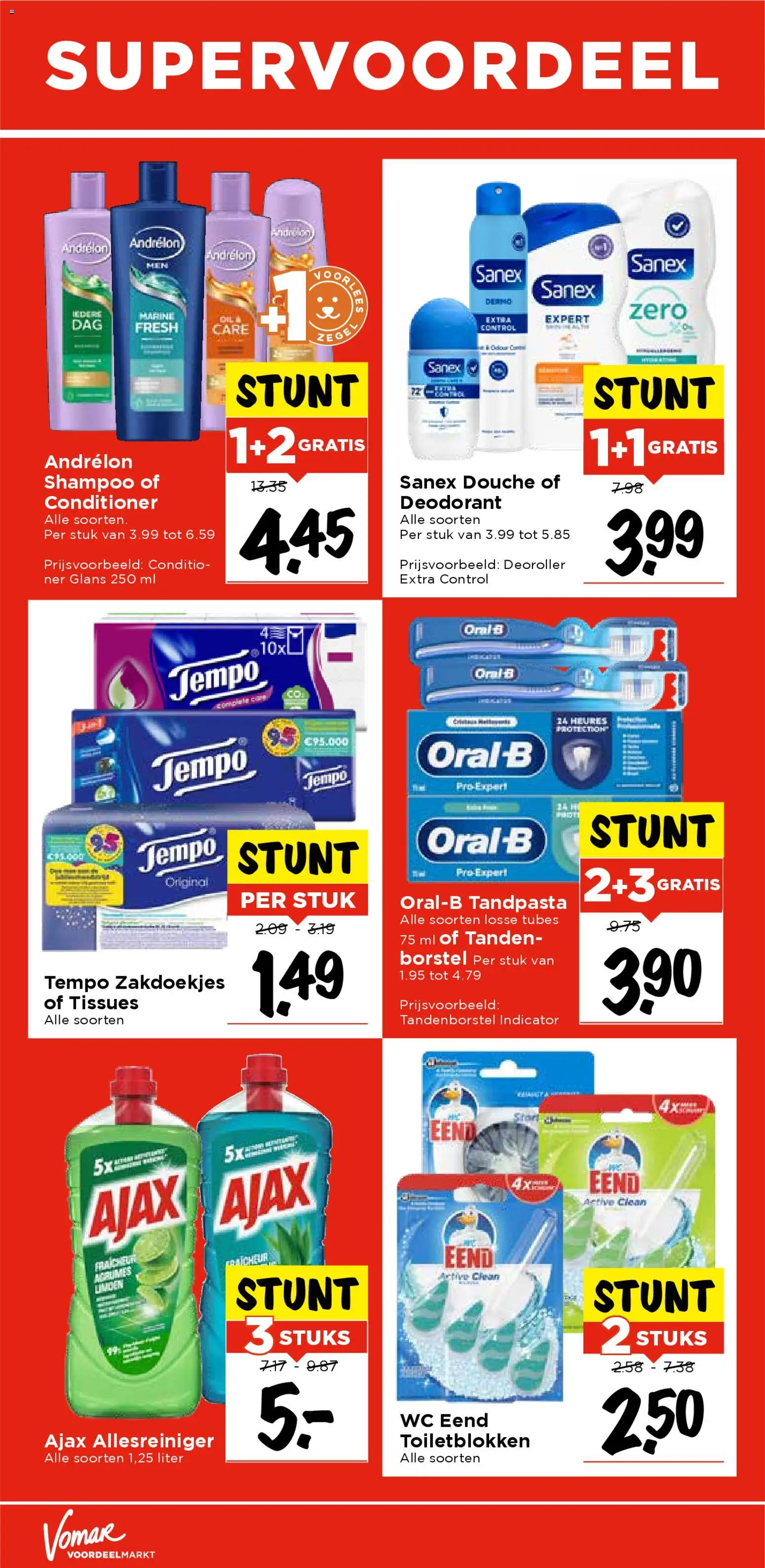 {H1} | Pagina: 29 | Producten: Deodorant, Tandpasta, Wc, Borstel