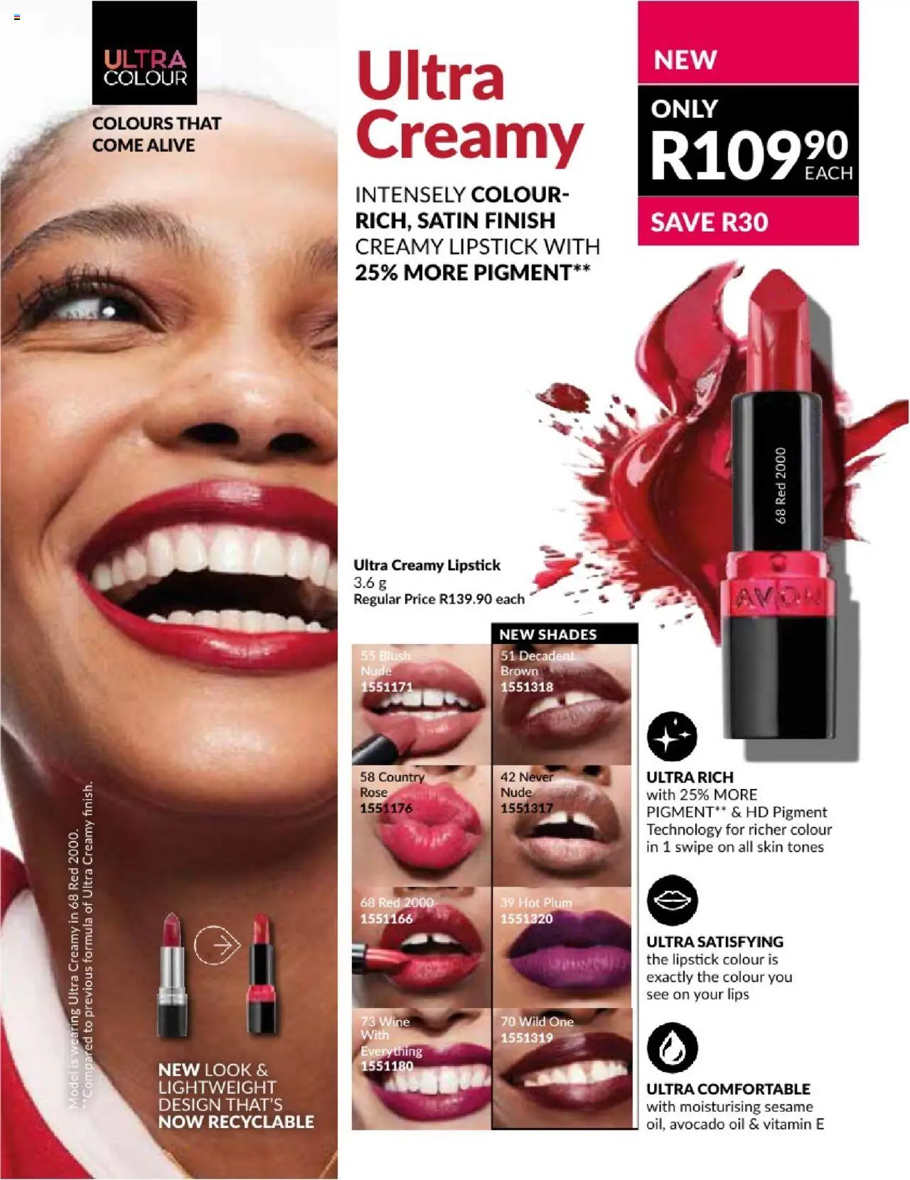 AVON Catalogue  │ valid from 01.08.2025 | Page: 59 | Products: Oil, Wine, Blush, Lipstick