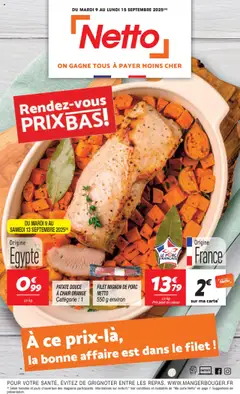 Netto - Prévisualisation de Netto catalogue valide à partir de 09.09.2025