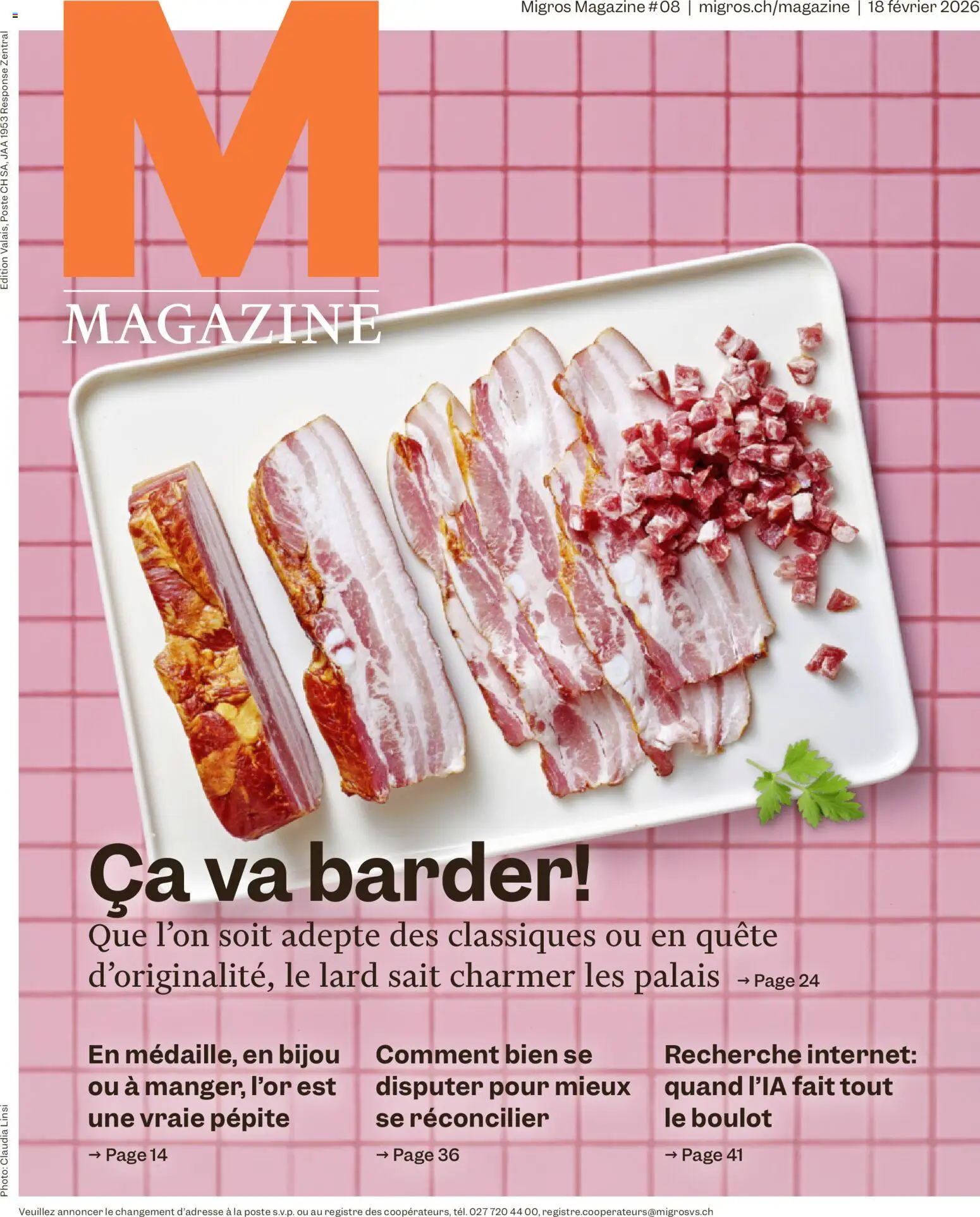 Migros Magazin FR – gültig ab 18.02.2026 | Seite: 1