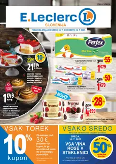 E.leclerc katalog - pregled letaka veljavnega od 16.07.2025