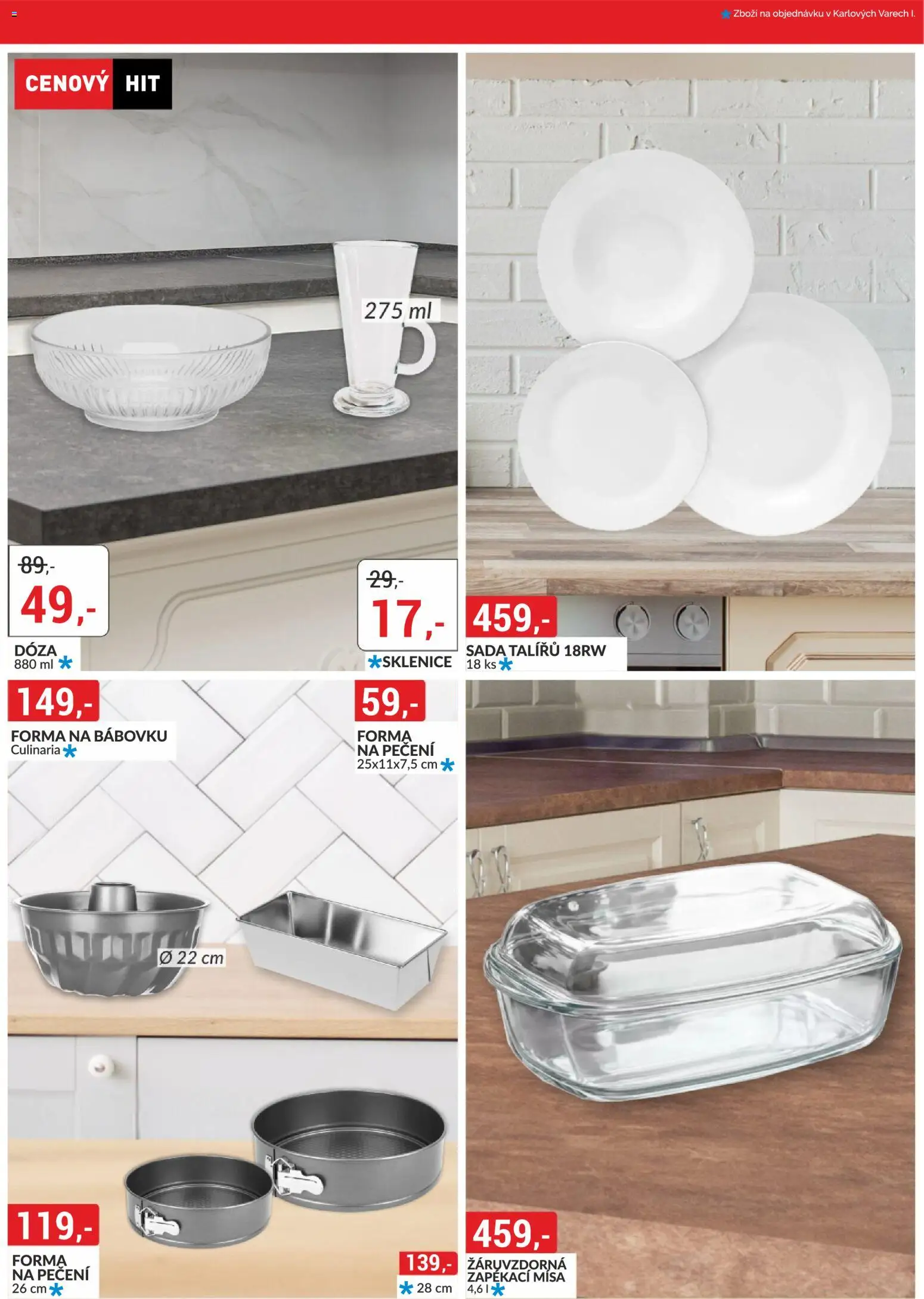 BAUMAX leták od 01.03.2026 | Strana: 45 | Produkty: Dóza, Forma, Sada talířů