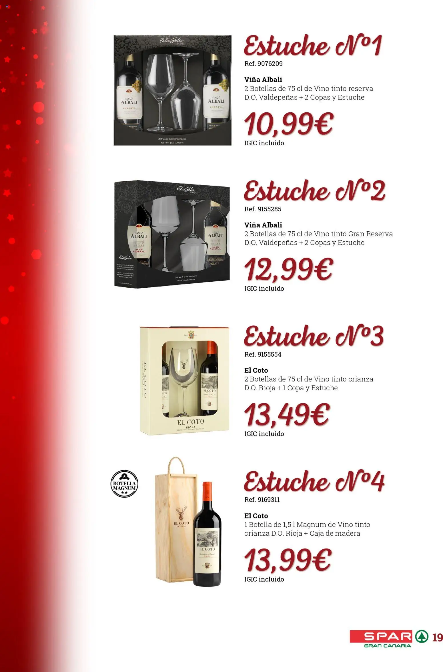 Spar folleto │ válido desde el 31.10.2025 | Página: 19 | Productos: Vino, Caja