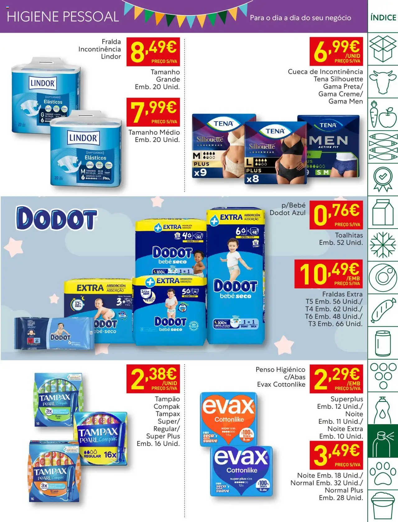 Recheio folheto │ válido de 24.06.2025 | Página: 43 | Produtos: Fraldas, Calça